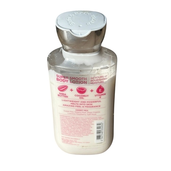 Bath & Body Works Sweet Pea Body Lotion 8 oz 24 Hour Moisture Shea Butter - Picture 2 of 4